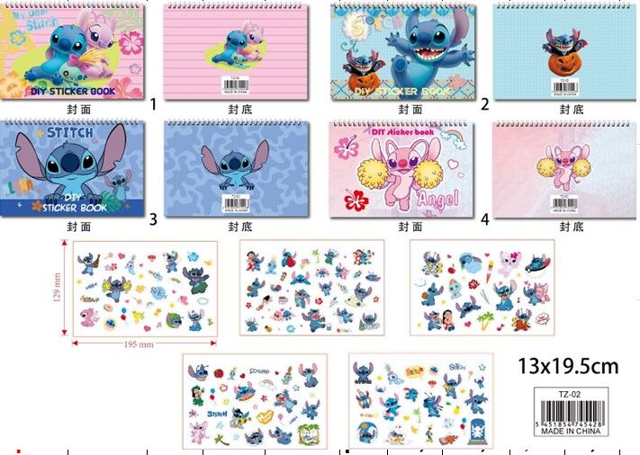 Sticker kutu 24 adet
