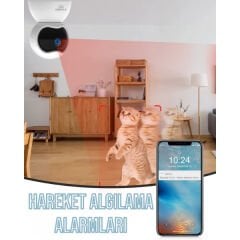 Çift Taraflı Ses Özellikli Wi-Fi Kamera