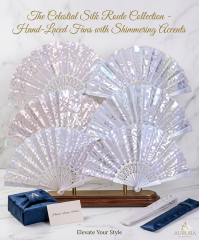 Yelpaze Beyaz Renk 12 Adet