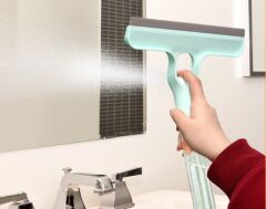 4 in 1 Spreyli Çek Çekli Camsil ve Fırça Aparatı