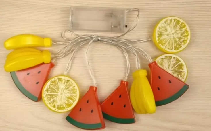 2 Metre 10 Led Karışık Meyveler