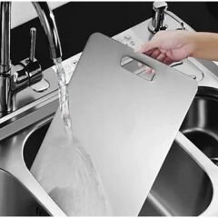 2'li Paslanmaz Çelik Kesim Panosu Seti