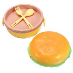 Hamburger Tasarımlı Beslenme Kabı