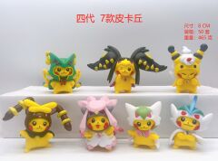 Anime Karakter 7 Li Set 8cm