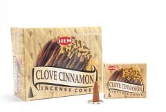 Clove Cinnamon Aromalı Konik Tütsü