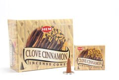 Clove Cinnamon Aromalı Konik Tütsü