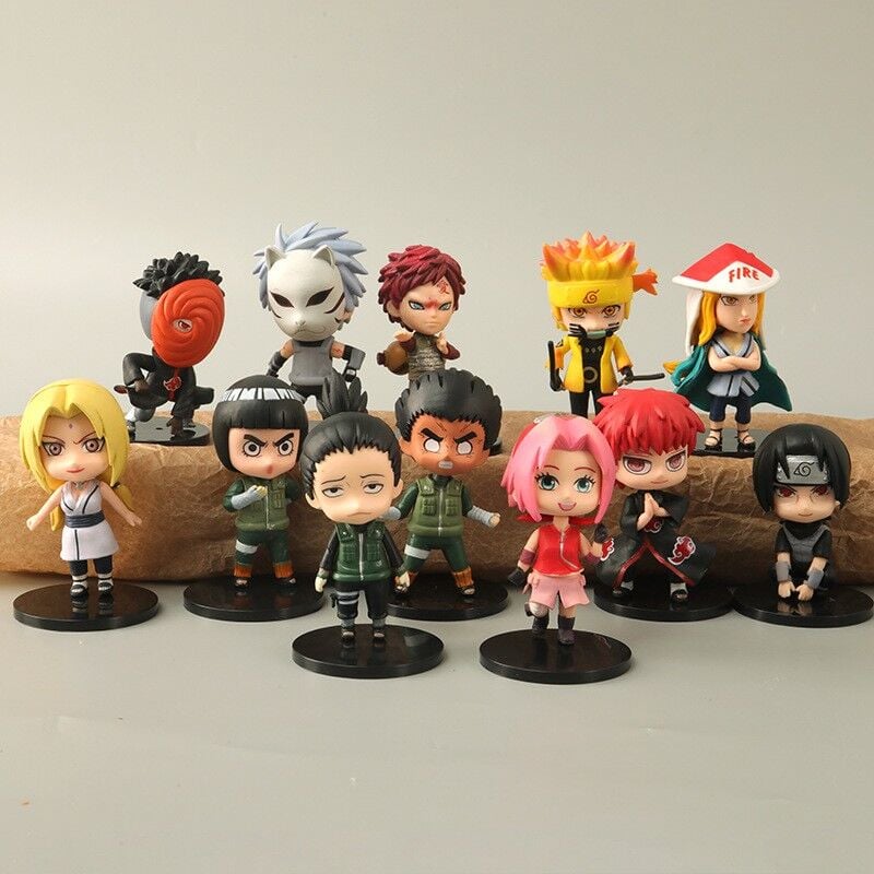 Anime Karakter 12'Li Set (11cm)