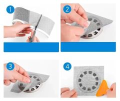 Çok Amaçlı Gider Süzgeci ve Sineklik Tamir Kiti 10 cm * 4 metre