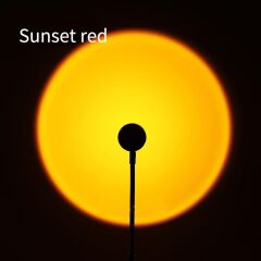 Taşınabilir USB Sunset Lamba: Ev ve Araba İçin Ambiyans Işığı