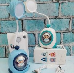 Astronot Adam Tasarımlı Şarjlı Masa Lambası