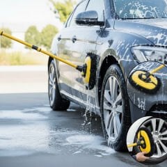 Teleskopik Saplı Kuru Islak Oto Yıkama Fırçası