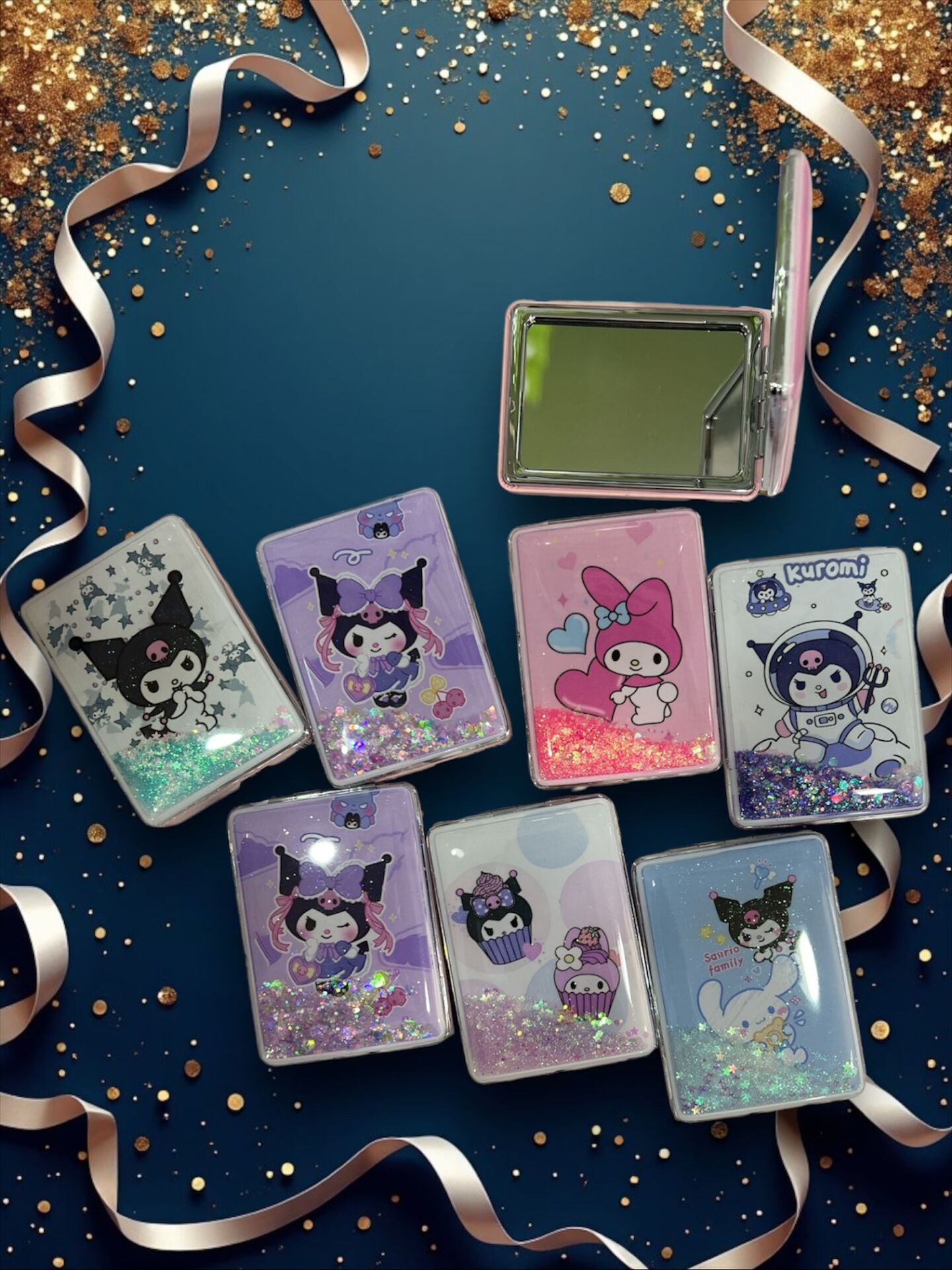 Karakterli Cep Aynası 12 Adet