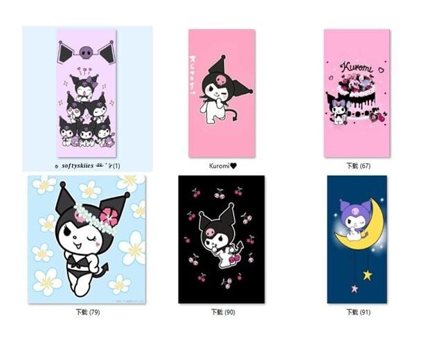 Karakterli Cep Aynası 12 Adet