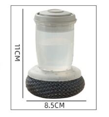 Deterjan Hazneli Telli Bulaşık Fırçası