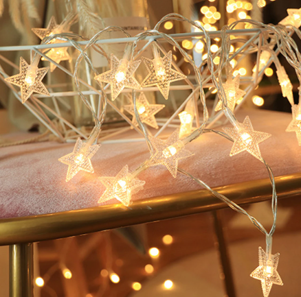 3m 20 Led Pilli 2 Kademeli Yıldız Led Gün Işığı