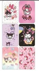 Karakterli Cep Aynası 12 Adet