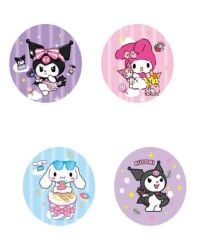 Karakterli Cep Aynası 12 Adet