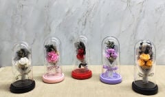 Işıklı Müzikli Romantik Gül Buketi  Alk4999