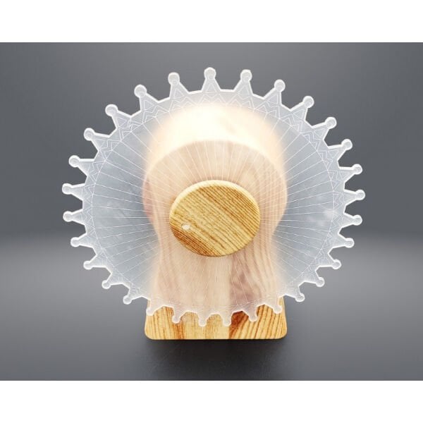 Dekoratif Işıklı Yel Değirmeni