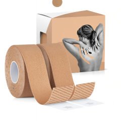 Kinezyo Ağrı Bandı 2.5 cm X 5 m Ten Rengi