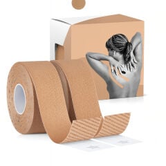 Kinezyo Ağrı Bandı 2.5 cm X 5 m Ten Rengi