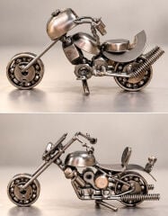 Metal Bilyeli Motor Küçük Boy Alk6233
