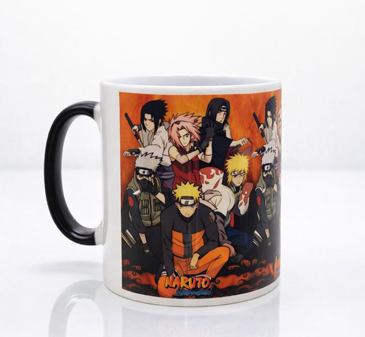 Porselen Renk Değiştiren Naruto Kupa Bardak AAlk381