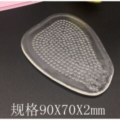 Kaydırmaz Topuklu Ayakkabı Tabanlığı Şeffaf 17GR