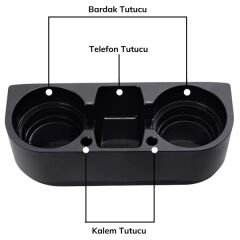 Oto Koltuk Yanı Bardak Tutucu Organizer