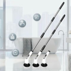 7 in 1 Kablosuz Elektrikli Temizlik Fırçası Seti