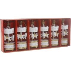 6'lı Ufak Atlı Karınca Gold-Beyaz MZ-144