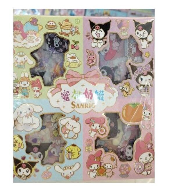 Karakterli Sticker 4 Adet