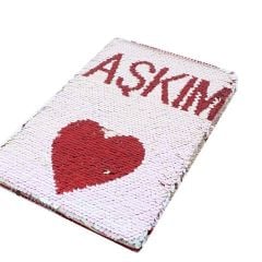 Pullu Eskitme Tarzı Çizgisiz Defter