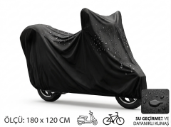 Motosiklet ve Scooter Koruma Brandası – Su ve Toz Geçirmez 180x120 cm