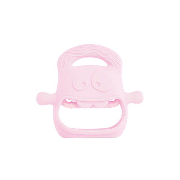 Pembe Bebek Silikon Diş Kaşıyıcı