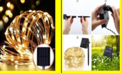 SOLAR Peri Led 20m 200 Led Gün Işığı