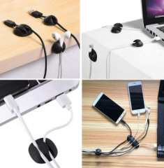 Yapışkanlı Kablo Sabitleyici Düzenleyici 16'lı Paket