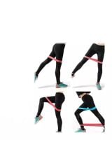 Pilates Squat Aerobik Direnç Lastiği 5 Li Paket
