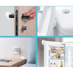 Şeffaf Silikon Mobilya ve Kapı Durdurucu Darbe Pedi 4'lü Set