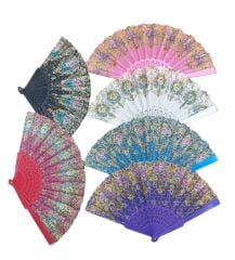 Yelpaze Karışık Renk 12 Adet