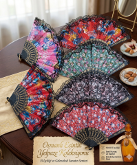 Yelpaze Karışık Renk 12 Adet