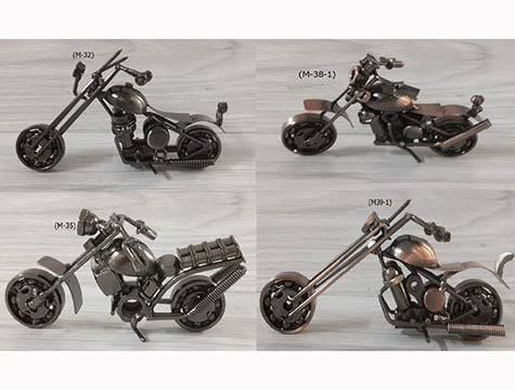 Metal Bilyeli Dekoratif Motor