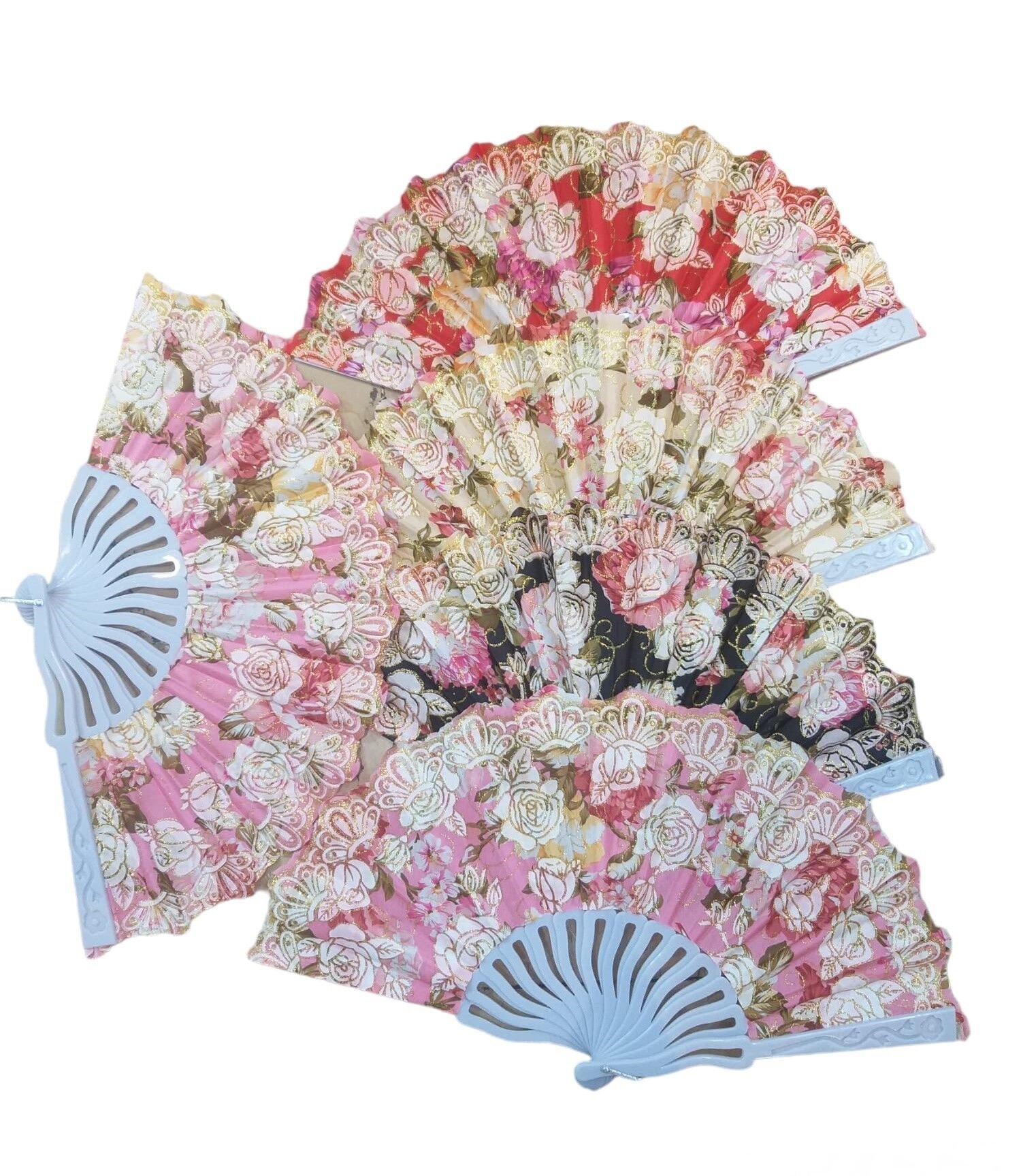 Yelpaze Karışık Renk 12 Adet