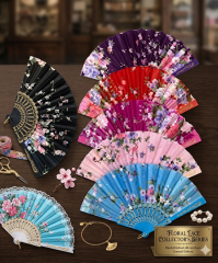 Yelpaze Karışık Renk 12 Adet