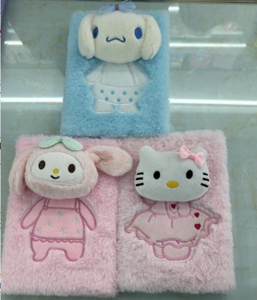 Karakterli Peluş Defter