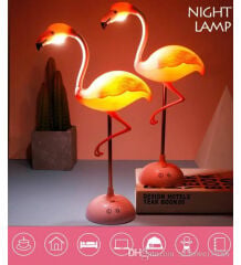 Dokunmatik Flamingo Gece Lambası