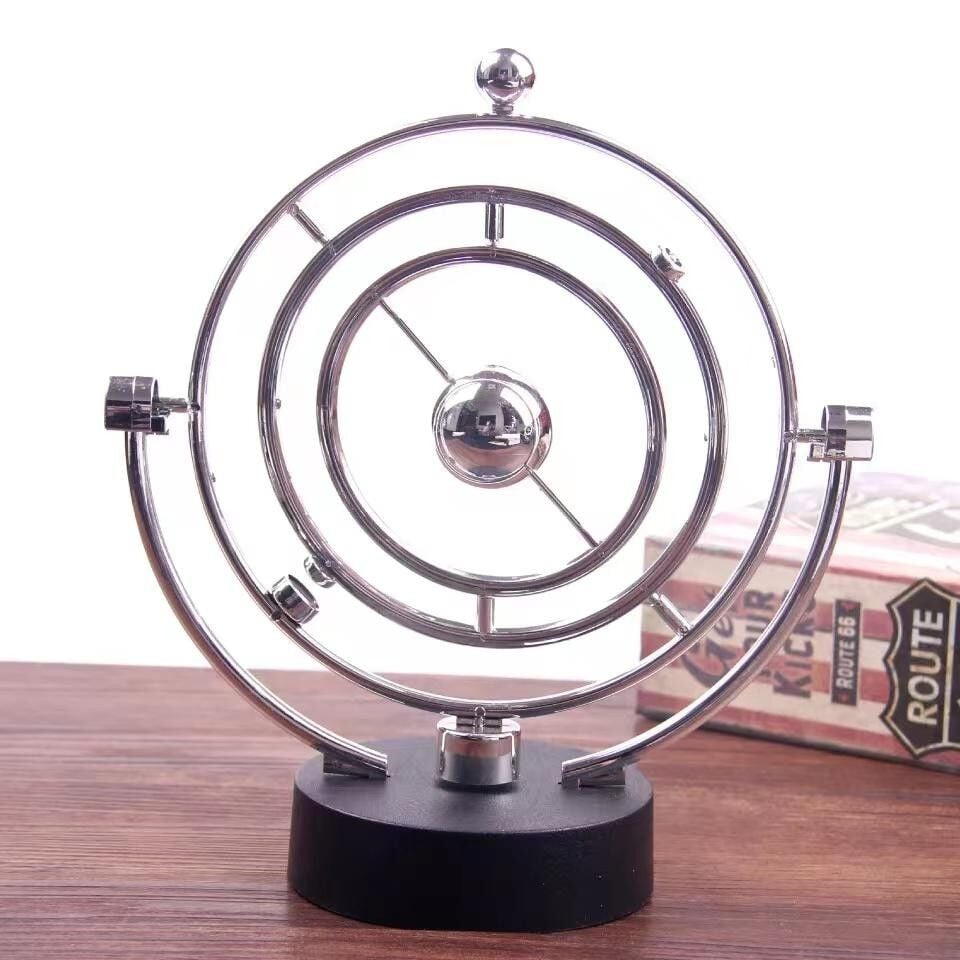 Sürekli Hareket Eden Kinetik Orbital Yuvarlak Denge Topu