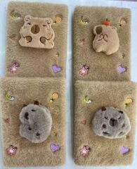 Peluş Defter 6 Adet