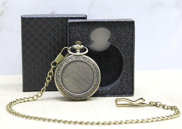 Özel Kutulu Baskıya Uygun Antik Köstekli Saat