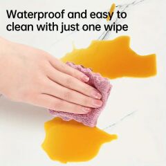 BEYAZ MERMER DESENLİ ALÜMİNYUM PLASTİK DUVAR STİCKER (30*30)